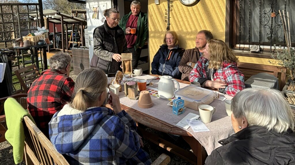 Ulrike teilt uns ein